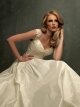 Ball Gown Off-the-shoulder Taffeta Floor-length Appliques Wedding Dresses