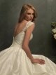 Ball Gown Off-the-shoulder Taffeta Floor-length Appliques Wedding Dresses